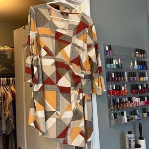 Alfani 3/4 sleeve blouse